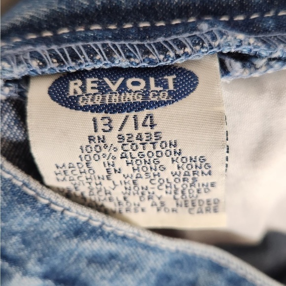 Vintage REVOLT Utility Cargo Jeans Size M/L - Picture 4 of 4